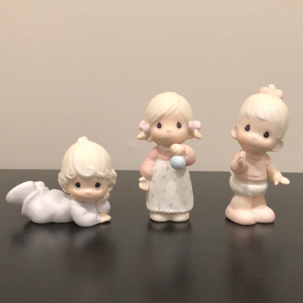 SET OF 3 Samuel J butcher figurines